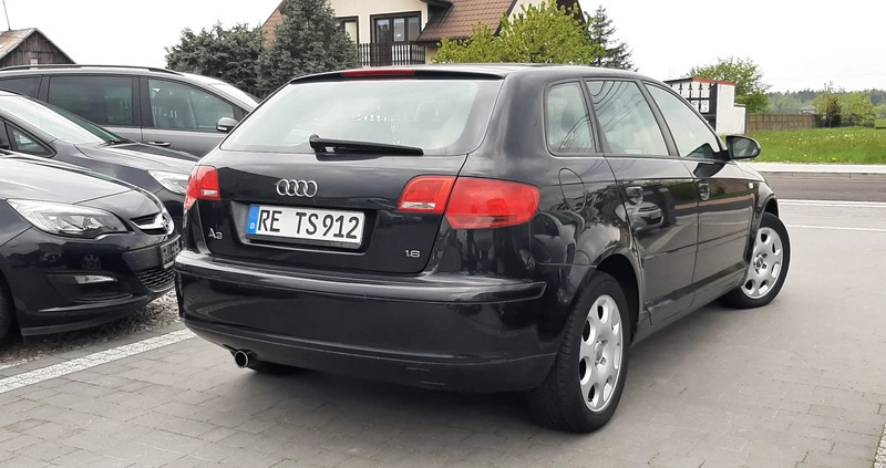 Audi A3 cena 15600 przebieg: 220000, rok produkcji 2005 z Raszków małe 121